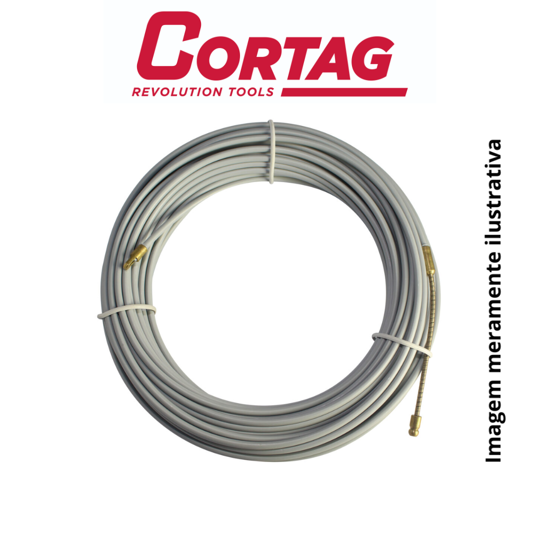 PASSADOR DE FIO PROFISSIONAL 10M EMBALAGEM PLASTICA -  CORTAG